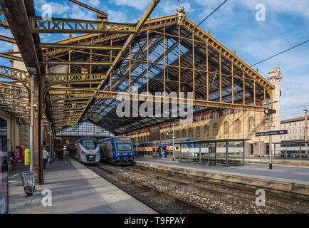 Bahnhof, Marseille Saint Charles - Marseille, Gare Saint Charles Banque D'Images