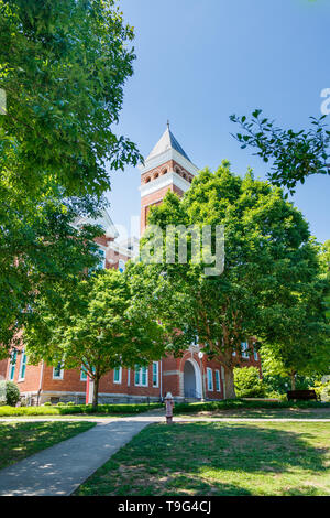 CLEMSON, SC, USA - 2 mai : Tillman Hall at Clemson University le 2 mai 2019 à Clemson, Caroline du Sud. Banque D'Images