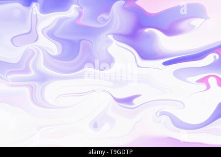 Fond peint violet magnifique, fantastique les tâches d'eau Banque D'Images