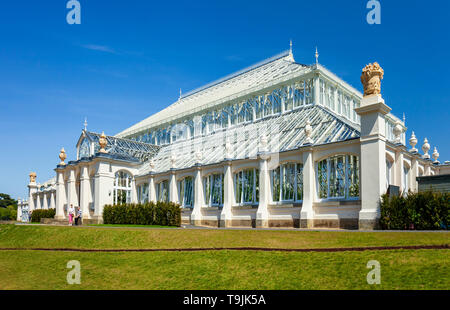 La Chambre des régions tempérées, les jardins de Kew. Banque D'Images