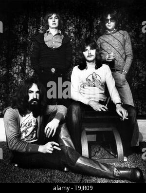 Amsterdam, BARCLAY JAMES HARVEST - 1974, (Photo Gijsbert Hanekroot) Banque D'Images