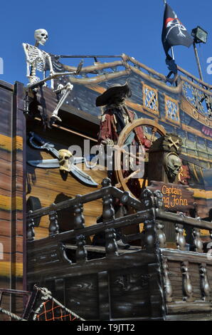 Le Capitaine Long John, Auckland Royal Easter Show Banque D'Images