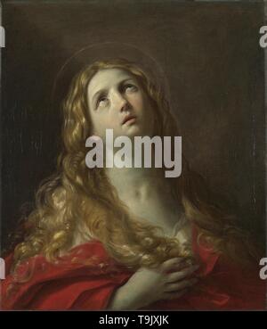 Sainte Marie Madeleine. Musée : National Gallery, Londres. Auteur : Guido Reni. Banque D'Images