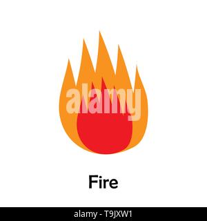 Incendie dans un style cartoon, carte marine pour enfant d'âge préscolaire, activité pour enfants, vector illustration Illustration de Vecteur