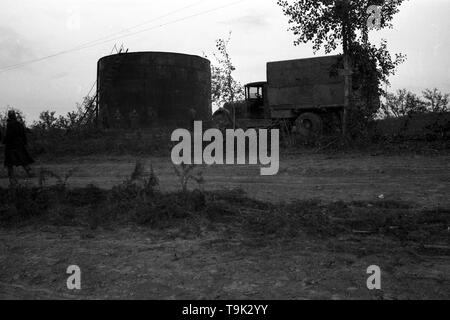 Wehrmacht Luftwaffe /MAN LKW 4x2 - Armée allemande d'un camion léger 4x2 Banque D'Images