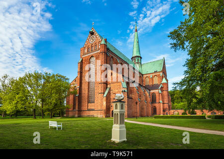 Vue de la cathédrale à Bad Doberan, Allemagne. Banque D'Images