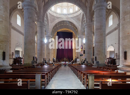 Cathédrale de Mérida, ou la Cathédrale de Mérida, l'intérieur de l'Amérique latine Mexique Merida Yucatan Banque D'Images