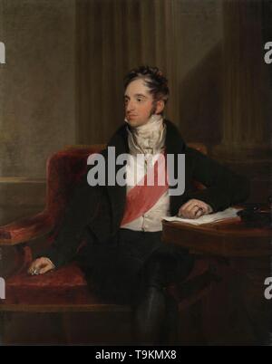 Portrait du comte Karl Robert Nesselrode (1780-1862). Musée : Royal Collection, Londres. Auteur : SIR THOMAS LAWRENCE. Banque D'Images