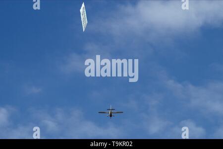 Liverpool, UK 18 mai 2019, un avion a survolé la ville de Liverpool aujourd'hui lorsque Jeremy Corbyn a été de donner la parole avec une bannière de vote Partie Brexit Ian crédit Fairbrother/Alamy Stock Photos Banque D'Images