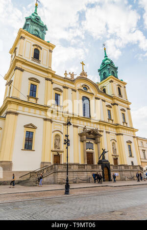 Une vue typique à Varsovie en Pologne Banque D'Images