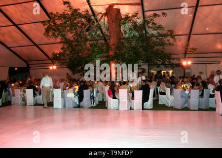 Moulin à eau, USA. 14 juillet, 2007. Atmosphère à la Parrish Art Museum Mid-Summer Party au Parrish Art Museum. Crédit : Steve Mack/Alamy Banque D'Images