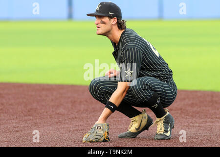 Lexington, Kentucky, USA. 17 mai, 2019. Le Vanderbilt Julian Infante pendant un match entre les Wildcats de Kentucky et le Vanderbilt Commodores au Kentucky Pride Park de Lexington, KY. Kevin Schultz/CSM/Alamy Live News Banque D'Images