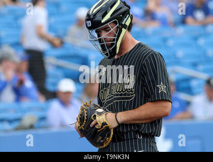 Lexington, Kentucky, USA. 17 mai, 2019. Le Vanderbilt Dominique Keegan lors d'un match entre le Kentucky Wildcats et les Vanderbilt Commodores au Kentucky Pride Park de Lexington, KY. Kevin Schultz/CSM/Alamy Live News Banque D'Images