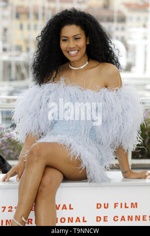Cannes, France. 19 mai, 2019. Leyna fleurissent à l'Administration portuaire de 'photocall' pendant le 72e Festival du Film de Cannes au Palais des Festivals le 19 mai 2019 à Cannes, France | worldwide Credit : dpa/Alamy Live News Banque D'Images
