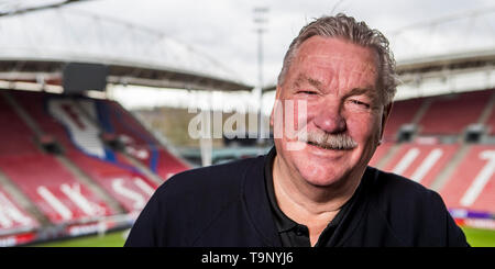 UTRECHT, portrait de Frans van Seumeren, propriétaire de cravates griffées FC Utrecht, football, saison 2018-2019, 04-03-2019, le stade de Galgenwaard Banque D'Images