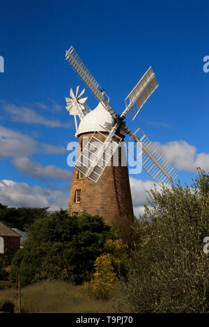 Callington Mill de Oatlands dans les Midlands Tasmanie a été construit en 1837. C'est un époque géorgienne moulin à farine. Banque D'Images