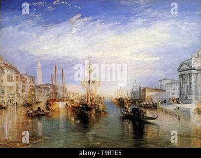 Joseph Mallord William Turner - grand canal Venise 18 Banque D'Images