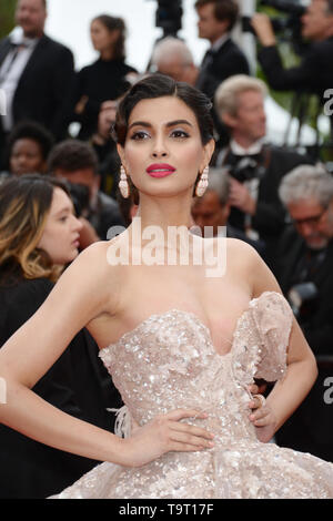 19 mai 2019 - Cannes, France - CANNES, FRANCE - 19 MAI : Diana Penty assiste à la projection de ''Une Vie cachée (Une Vie CachÃ©e)'' au cours de la 72e assemblée annuelle du Festival du Film de Cannes le 19 mai 2019 à Cannes, France. (Crédit Image : © Frederick InjimbertZUMA Wire) Banque D'Images