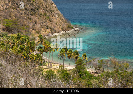Halbinsel Pain de sucre, île de Terre-de-Haut, Les Saintes, Guadeloupe, Caraïbes, Frankreich | Pain de sucre, île de Terre-de-Haut, Les Saintes, Banque D'Images