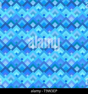 Transparente bleu motif carré diagonal - vecteur de fond mosaïque mosaïque Illustration de Vecteur