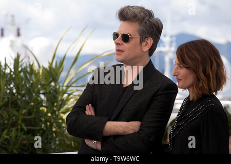 Cannes, France. 20 mai, 2019. Benjamin Biolay à 212 (chambre 212) appel photo film au 72e Festival de Cannes, lundi 20 mai 2019, Cannes, France. Crédit photo : Doreen Kennedy/Alamy Live News Banque D'Images