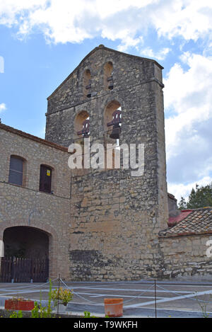 Église Sant Pere de Castellet Barcelona Banque D'Images