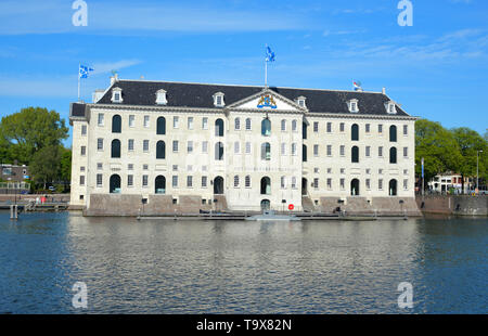 Het Scheepvaartmuseum, National Maritime Museum, Amsterdam, Pays-Bas Banque D'Images