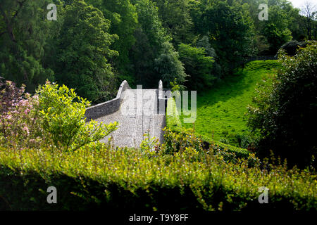 Une promenade autour d'Alloway Ayrshire dans le lieu de naissance de Robert (Rabbie Burns). Banque D'Images