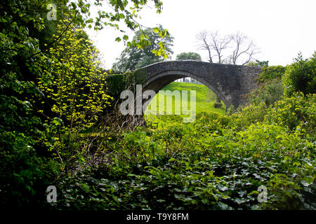 Une promenade autour d'Alloway Ayrshire dans le lieu de naissance de Robert (Rabbie Burns). Banque D'Images