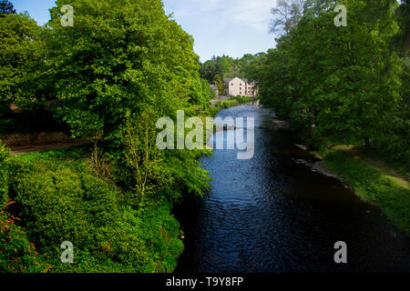 Une promenade autour d'Alloway Ayrshire dans le lieu de naissance de Robert (Rabbie Burns). Banque D'Images