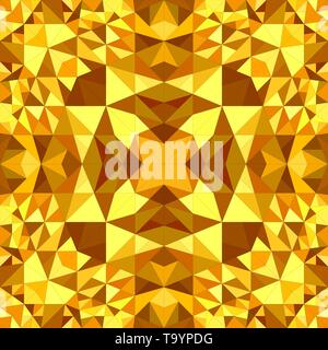 Kaléidoscope transparente Orange motif de fond design - abstract vector illustration papier peint Illustration de Vecteur