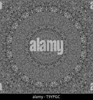 Résumé - gris transparent triangle mosaïque mandala kaleidoscope wallpaper pattern Illustration de Vecteur