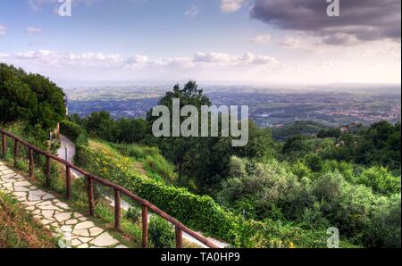 Le bonheur d'été en Toscane, Italie Banque D'Images