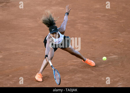 Naomi Osaka du Japon en action lors du match contre Michaela Buzarnescu de Roumanie. Roma 16-05-2018 Foro Italico Internazionali BNL D'Italia Il Banque D'Images