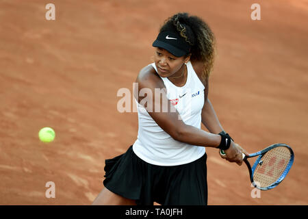 Naomi Osaka du Japon en action lors du match contre Michaela Buzarnescu de Roumanie. Roma 16-05-2018 Foro Italico Internazionali BNL D'Italia Il Banque D'Images