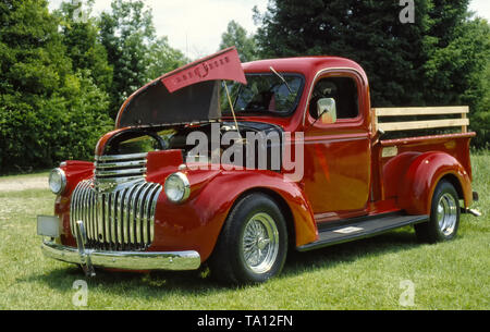 1946 Chevrolet pickup truck personnalisé Banque D'Images