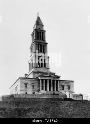 Vue sur le George Washington Masonic National Memorial à Alexandria, en Virginie. Banque D'Images