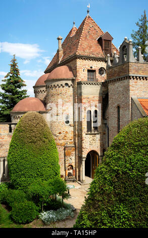 Détail de Bory château en 12. Mai 2019 , Szekesfehervar , Hongrie Banque D'Images