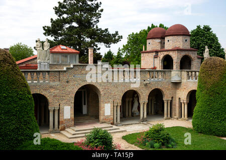 Détail de Bory château en 12. Mai 2019 , Szekesfehervar , Hongrie Banque D'Images