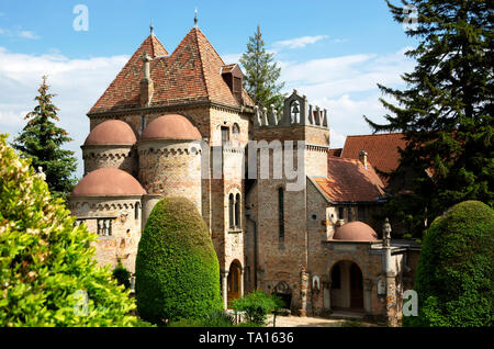 Détail de Bory château en 12. Mai 2019 , Szekesfehervar , Hongrie Banque D'Images