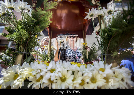 21 mai 2019 - SÃ£o Paulo, SÃ£o Paulo, Brésil - SÃƒO PAULO, BRÉSIL - le 21 mai : VESAK:bouddhistes célèbrent la naissance de Bouddha dans le quartier de Liberdade SÃ£o Paulo. Buddha Purnima, aussi connu comme le Bouddha Jayanti est la fête d'anniversaire de Bouddha. C'est la plus sacrée de festival bouddhiste et commémore la naissance et l'illumination des Bouddhas Seigneur. Credit : Cris Faga/ZUMA/Alamy Fil Live News Banque D'Images