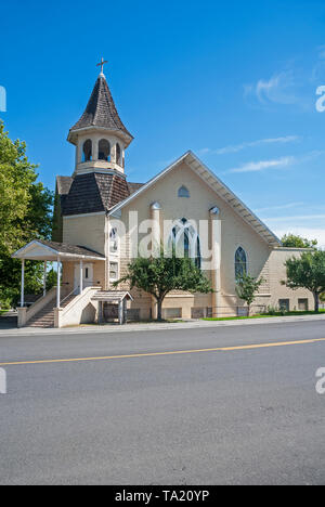 L'Église pentecôtiste à Kennewick, Washington. Banque D'Images