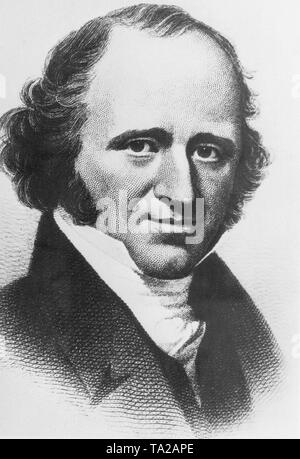 Martin Van Buren (1782-1862), le 8e président des États-Unis entre 1837-41. Banque D'Images