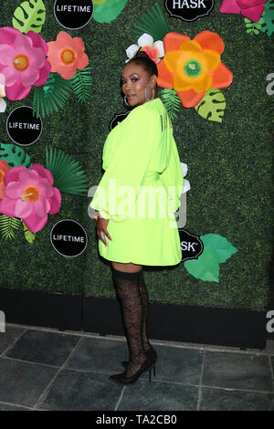 20 mai 2019 - Westwood, CA, USA - LOS ANGELES - 20 MAI : Vivica A Fox à la vie de l'été TV Luau à l'hôtel W le 20 mai 2019 dans la région de Westwood, CA (crédit Image : © Kay Blake/Zuma sur le fil) Banque D'Images