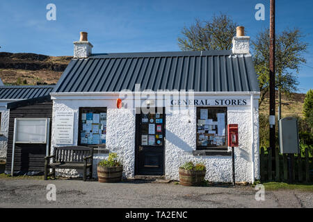 Glendale magasins généraux et du bureau de poste, Skye, Scotland. Banque D'Images