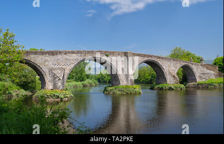 Vieux Pont de Stirling Stirling, Ecosse pendant le printemps Banque D'Images