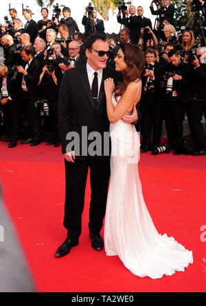 Festival du Film de Cannes 21stMay à un tapis rouge Quentin Tarantino l Banque D'Images