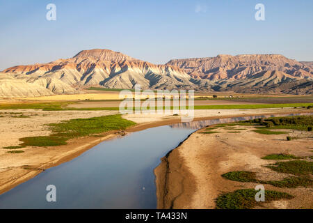 Des formations géologiques. Sanctionary / Nallihan Nallihan Bird Kus Cenneti est un parc national à Ankara, Turquie. Banque D'Images