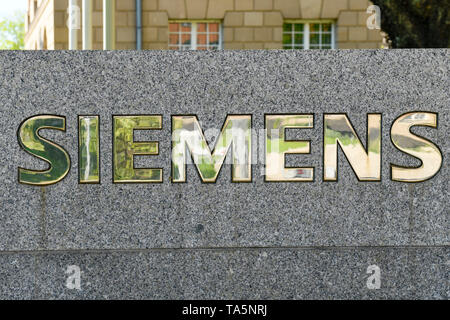 Vous misez, Siemens AG, Nun's dam 101, avenue Siemensstadt, Spandau, Berlin, Allemagne, Logo, Nonnendammallee 101, Deutschland Banque D'Images