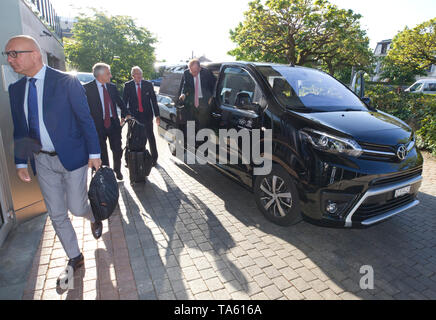 Lausanne, Suisse. 22 mai, 2019. Lausanne, Suisse - le 22 mai 2019 : Le Comité International Olympique, CIO, réunion du bureau exécutif avec les membres de l'utilisation dans le monde entier Arrivée | Crédit : dpa/Alamy Live News Banque D'Images